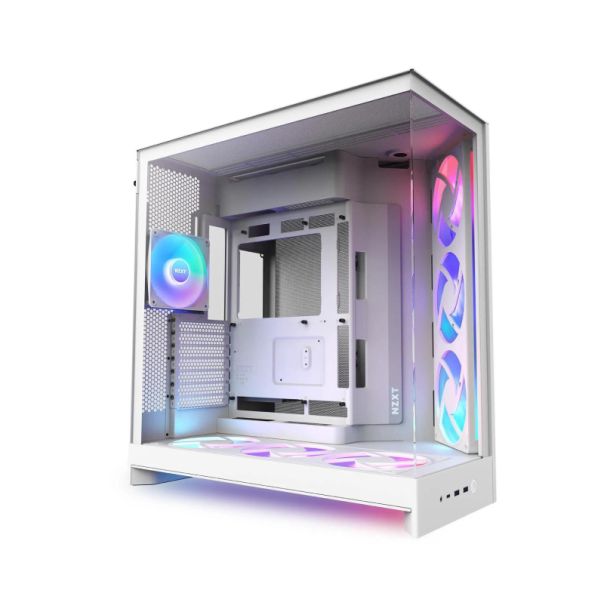 NZXT H9 Flow RGB+ Gaming kućište belo (CM-H92FW-P1) - EP2719297