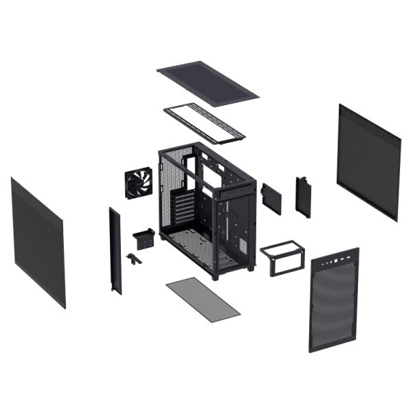 ASUS PRIME AP303 MESH BLACK micro-ATX kućište crno - EP3061615