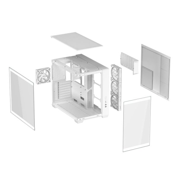 Asus A32 PLUS TG ARGB micro-ATX White - EP3059536