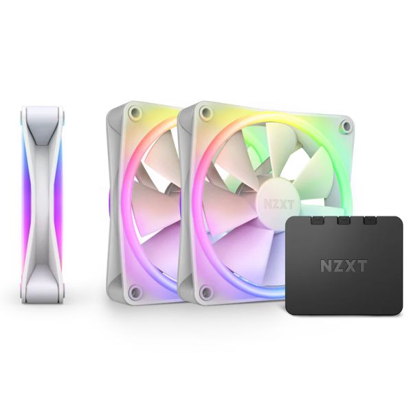 NZXT F120 RGB Duo Triple Pack 120mm ventilator beli (RF-D12TF-W1) - EP3168287
