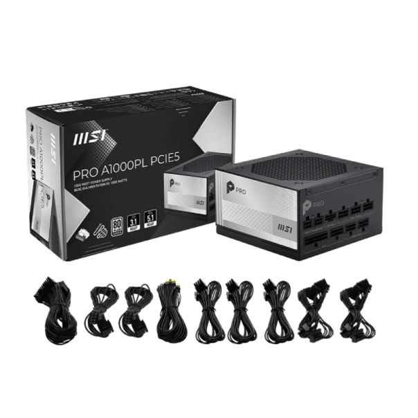 MSI PRO A1000PL PCIE5 1000W napajanje - EP3216572