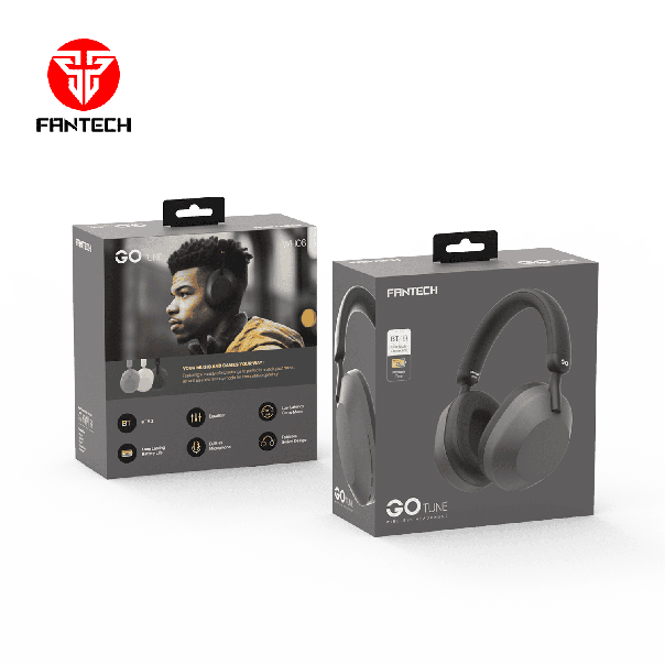 FANTECH Bluetooth slušalice WH06 Go Tune, siva - 217202