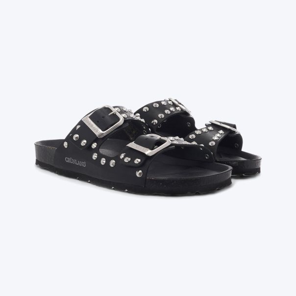 GRUNLAND Papuče sara W - CB0737-NERO