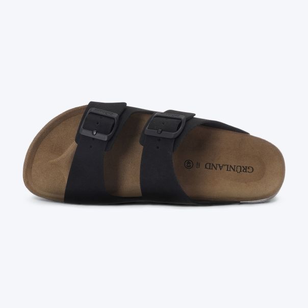 GRUNLAND Papuče bobo M - CB0812-NERO