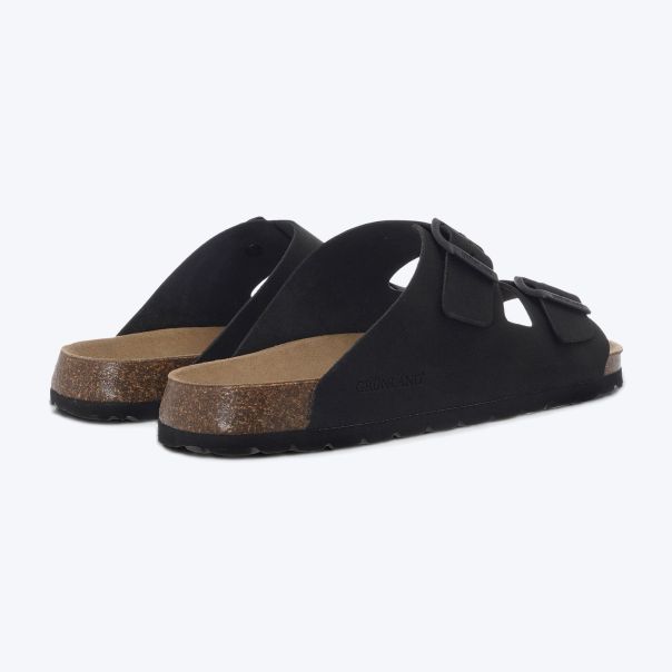 GRUNLAND Papuče bobo M - CB0812-NERO