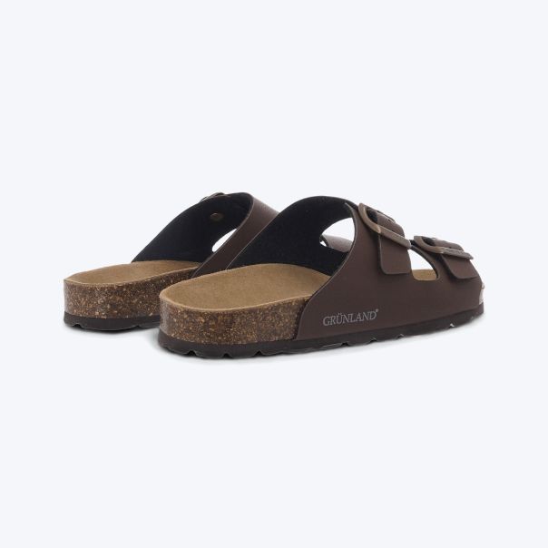 GRUNLAND Papuče sara W - CB1557-MOGANO