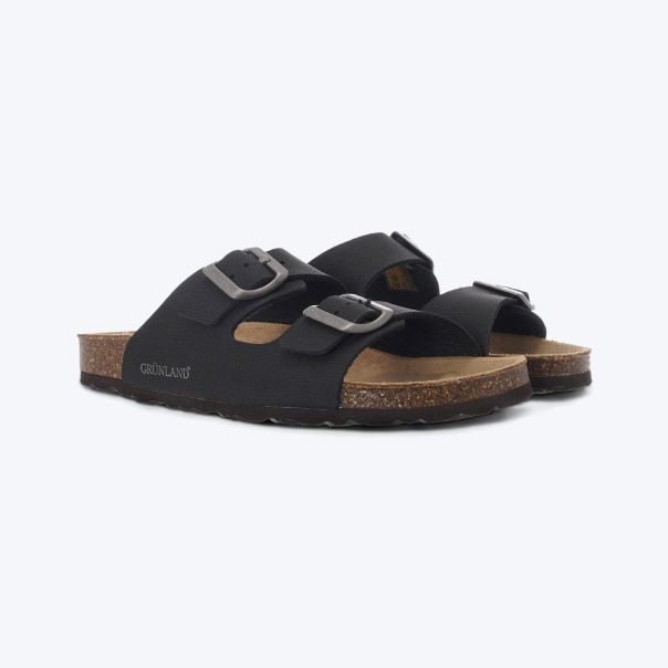 GRUNLAND Papuče sara W - CB1557-NERO