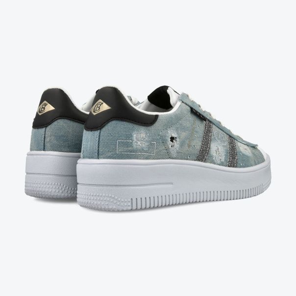 COTTON BELT Patike yard 2.0 castom denim W - CBW4145A24-01