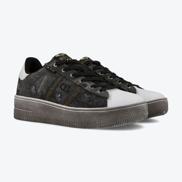 COTTON BELT Patike yard 2.0 castom denim W - CBW4145A24-02