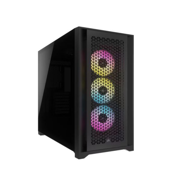 CORSAIR Gaming kućište iCUE 5000D Airflow Mid-Tower, crna - CC-9011242-WW