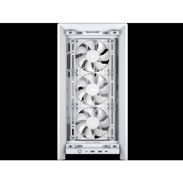 CORSAIR Kucište FRAME 4000D RS Mid-Tower/ATX/kaljeno staklo/bez napajanja/bela - EP2425843