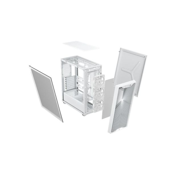 CORSAIR Kucište 3200D RS Mid-Tower/ATX/Mini-Itx/MicroATX/3xRS120/bez napajanja/bela - EP3109860