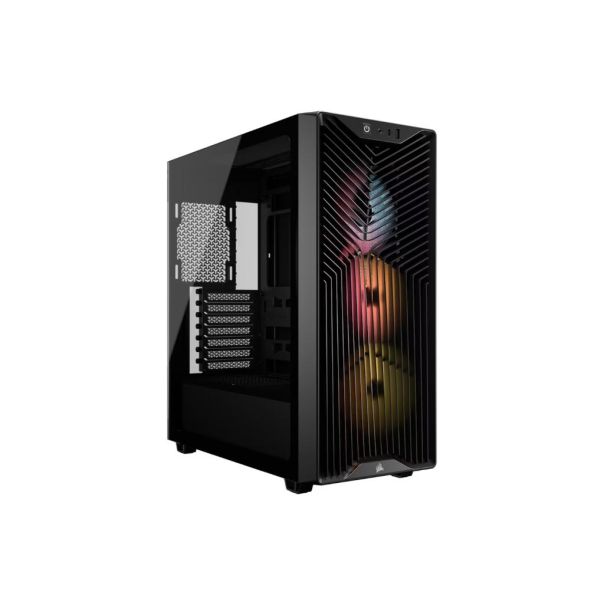 CORSAIR Kucište 3200D RS ARGB Mid-Tower/ATX/Mini-Itx/MicroATX/3xRS120/bez napajanja/crna - EP3109863
