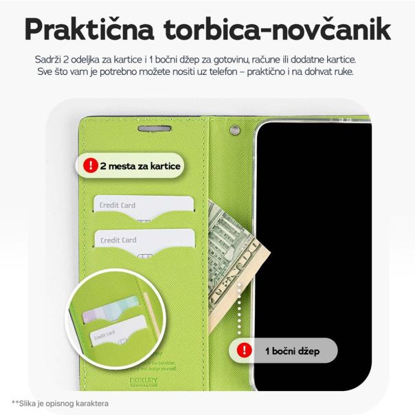 Maska za Honor X7d 4G/400 Smart 5G tamno plava Mercury - 224408