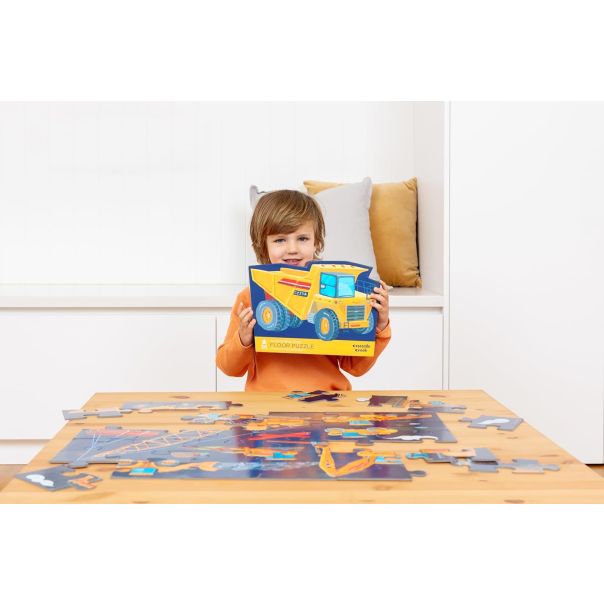 Crocodile Creek-Maxi puzzle Gradjevinska vozila - CC40790