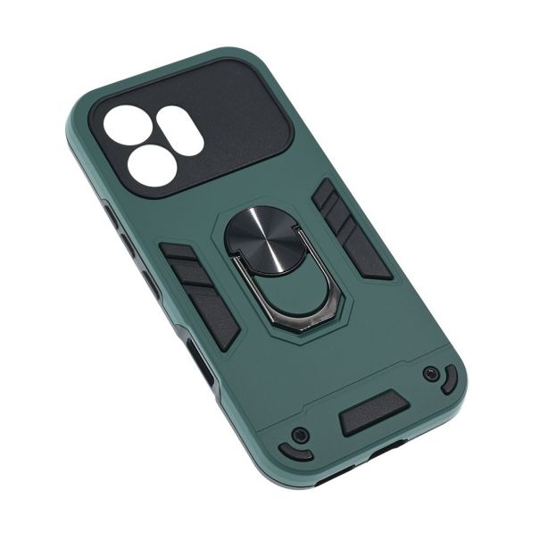 Maska za Honor 600 Hard Ring tamno zelena - EP3089249