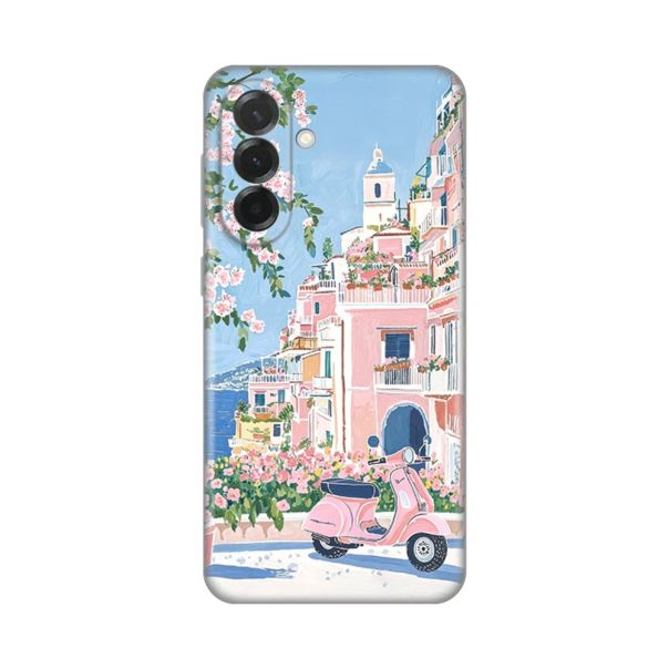 Maska za Samsung A376B Galaxy A37 5G Pink Italy Silikonska Print - EP2995142