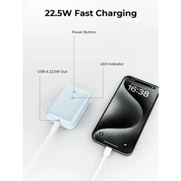 Power Bank AUKEY PB-Y55 Fast 22.5W 10000Mah Spark Mini - EP3323738