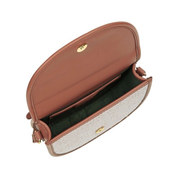 CAVALLI CLASS crossbody ženska torba MARINA, Natural&Caramel - CCHB01202700