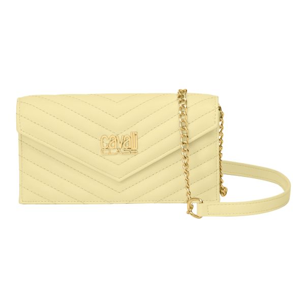 CAVALLI CLASS mini crossbody ženska torba VALERIA, Cream - CCHB01312A00