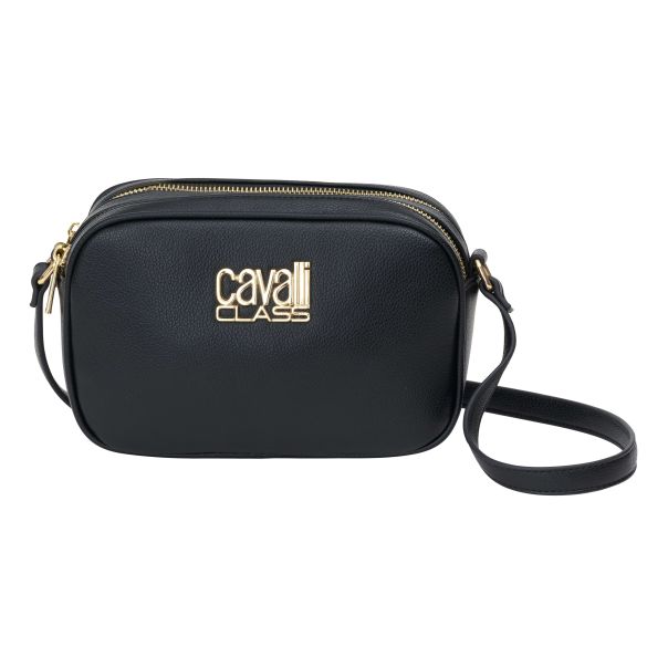 CAVALLI CLASS crossbody ženska torba CINZIA, Black - CCHB01702100
