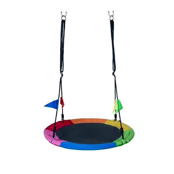 Set za dvorište merdevine, gnezdo i ljuljaška 263x 185x 185cm - CD-S019