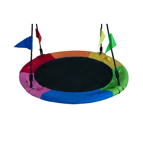 Set za dvorište merdevine, gnezdo i ljuljaška 263x 185x 185cm - CD-S019