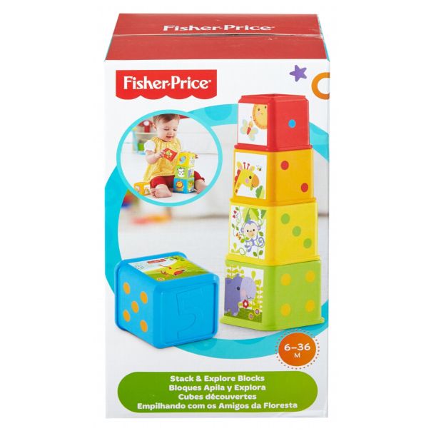 FISHER-PRICE Kocke sa slikama - 1015000023