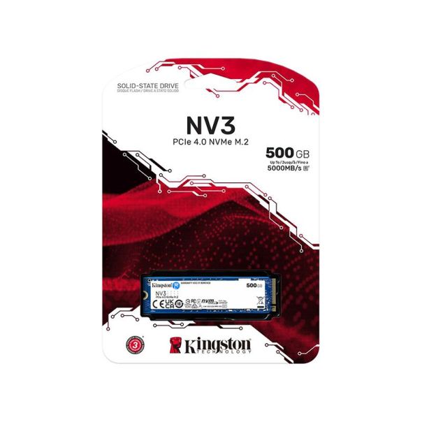 KINGSTON 500GB M.2 NVMe SNV3S/500G series NV3 SSD - EP3261849