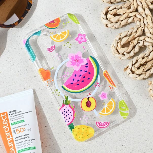 Maska za Samsung S911B Galaxy S23 Summer Fruits Print Magsafe - 8020895
