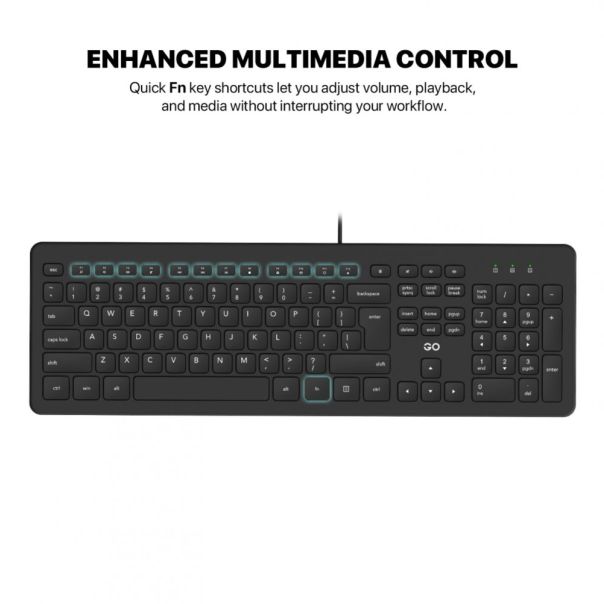FANTECH Tastatura Wired K214 GO balck - EP3169526