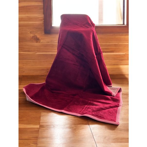 VIKTORIJA Ćebe 200x155cm Old Time Bordo boja - VLK000186-bordoboja