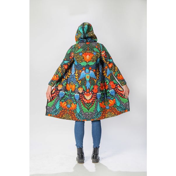 BAIKA Štrikani kaput za žene - Crni Eden - KOCED