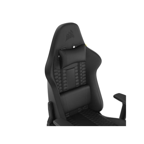 CORSAIR Stolica TC100 RELAXED gaming/CF-9010050-WW/crna vestacka koza - EP3111058