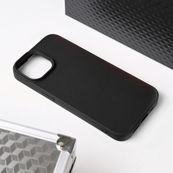 Maska za iPhone 13 6.1 Magsafe Kevlar crna - 220701