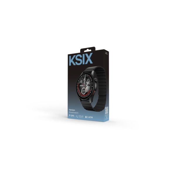 KSIX BXSW33N HORIZON AMOLED GPS 1.43'' PAMETNI SAT, Crni - EP3254723