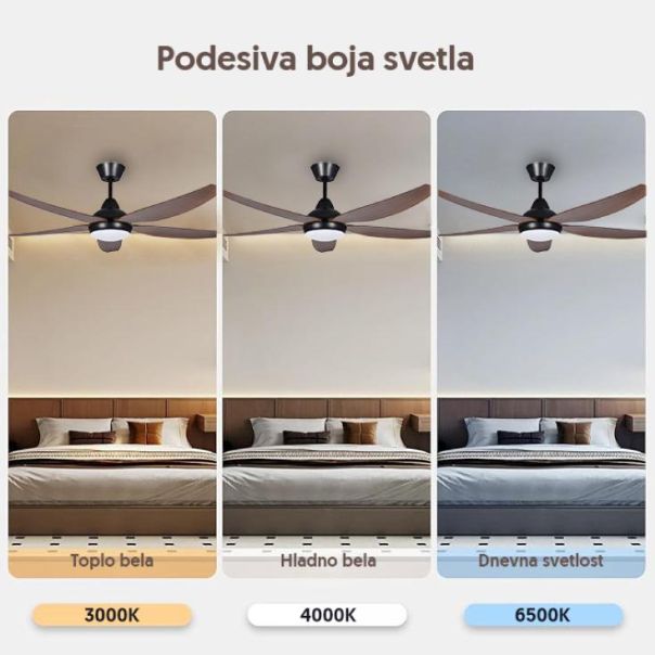PROSTO Plafonski ventilator CFB5605L-5-50 - EP3159036