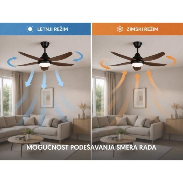 PROSTO Plafonski ventilator CFB5605L-5-50 - EP3159036