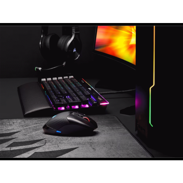 CORSAIR Bežični miš Dark core RGB CH-9315411-EU, crna - CH-9315411-EU