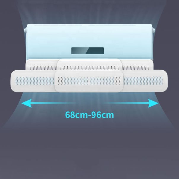 Usmerivac Vazduha za klima uredjaje sa podesivim zglobom od 180° - Univerazalni usmerivac vazduha - EP2904354