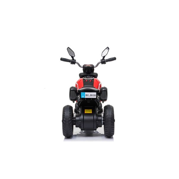 EUROBAJK Dečiji motor na akumulator Chopper, crvena - 9573
