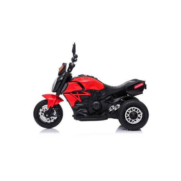 EUROBAJK Dečiji motor na akumulator Chopper, crvena - 9573
