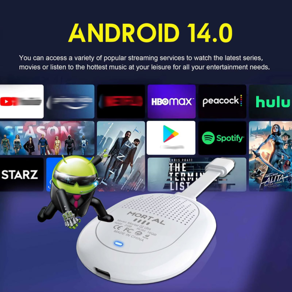 Chromecast Android TV Stick Q2 Ultra 4K - 619006