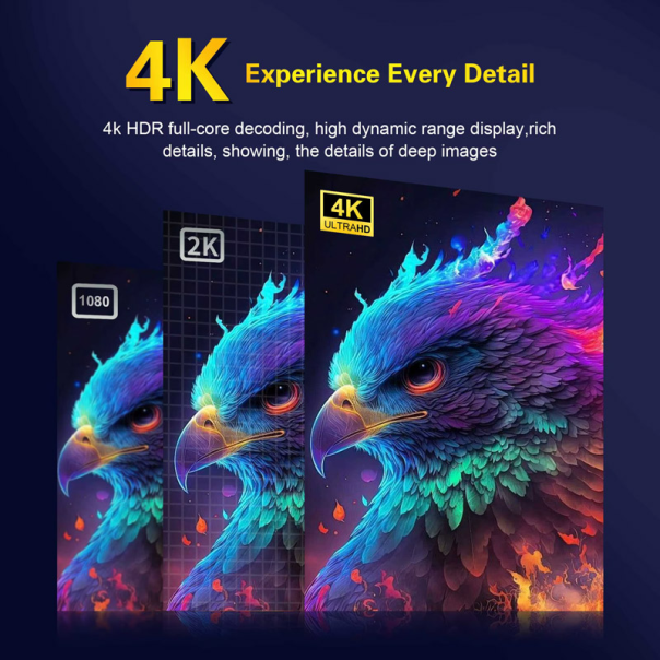 Chromecast Android TV Stick Q2 Ultra 4K - 619006