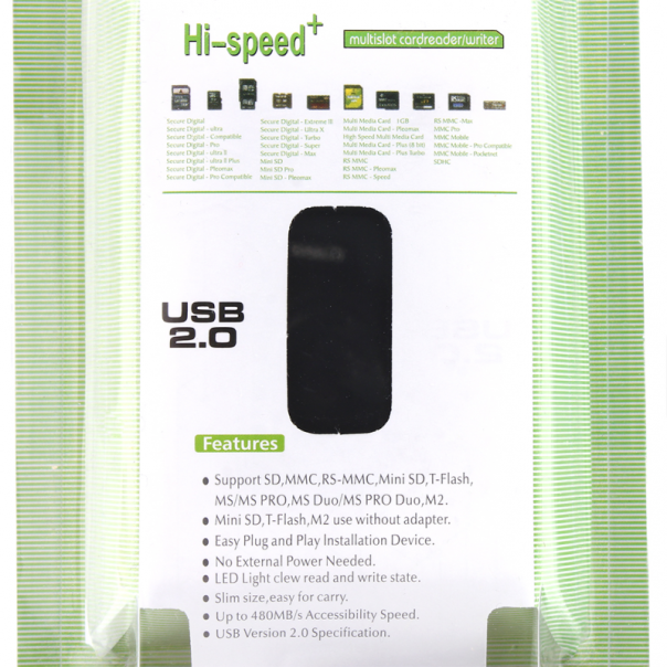 Čitač kartica all in one beli - 87811-1-1