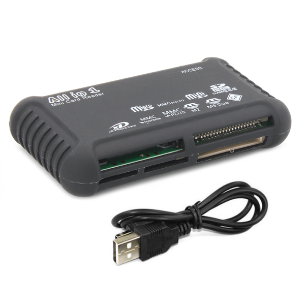 Čitač kartica all in one crni - 86976