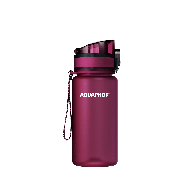 AQUAPHOR Flašica za vodu 350ml City, bordo - 1038