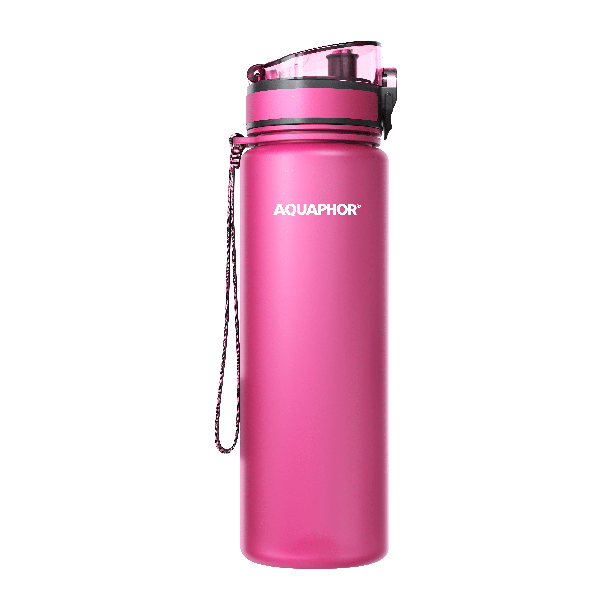 AQUAPHOR Flašica za vodu 800ml City, roze - 1060-1-1