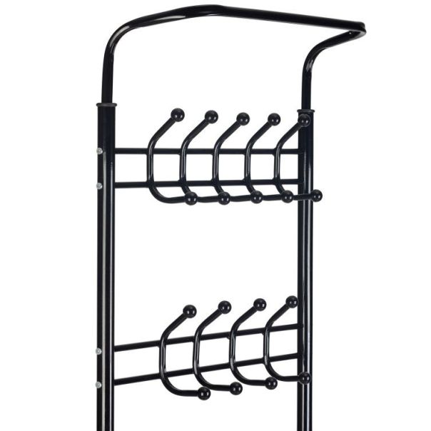MODERNHOME Čiviluk + cipelarnik - GH-201 BLACK