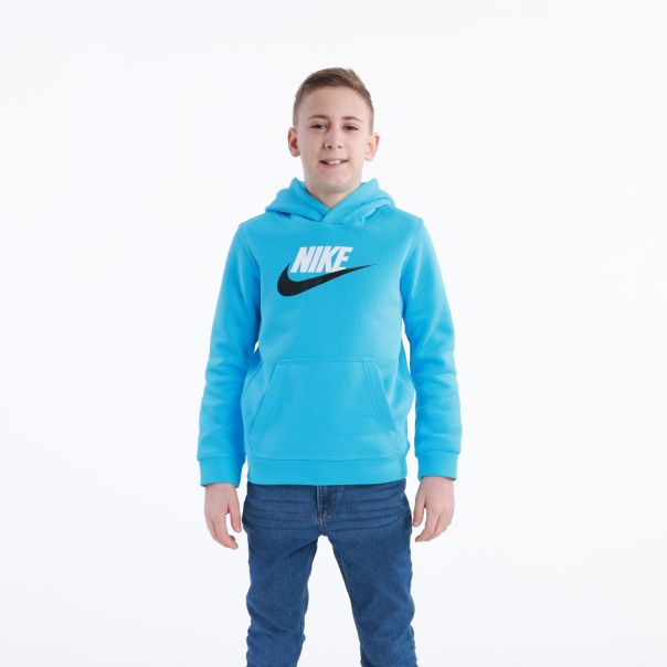 NIKE Duks sa kapuljačom B Nsw Club + Hbr Po BG - CJ7861-468